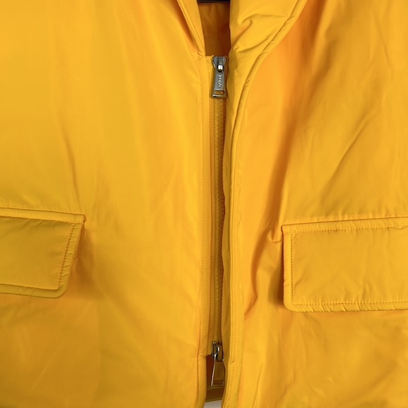 NWT Polo Ralph Lauren women’s belted down-filled yellow jacket Size XS - Picture 11 of 16